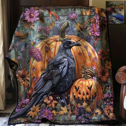 Crow's Pumpkin Patch WN1908069CL Quilt