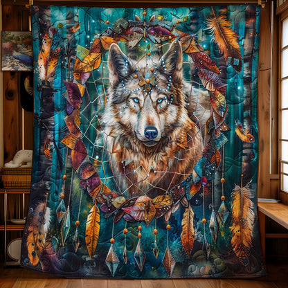Crytal Wolf WM2308077CL Quilt