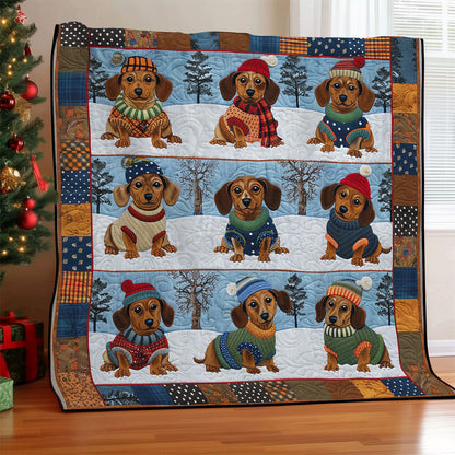 Cute Dachshunds SR2308003CL Quilt