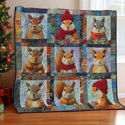 Cute Squirrel SR2108005CL Quilt