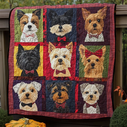 Cute Terriers WM0608002CL Quilt