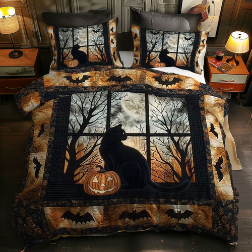 Christmas And Pumpkins WN2407006CL Duvet Cover Set