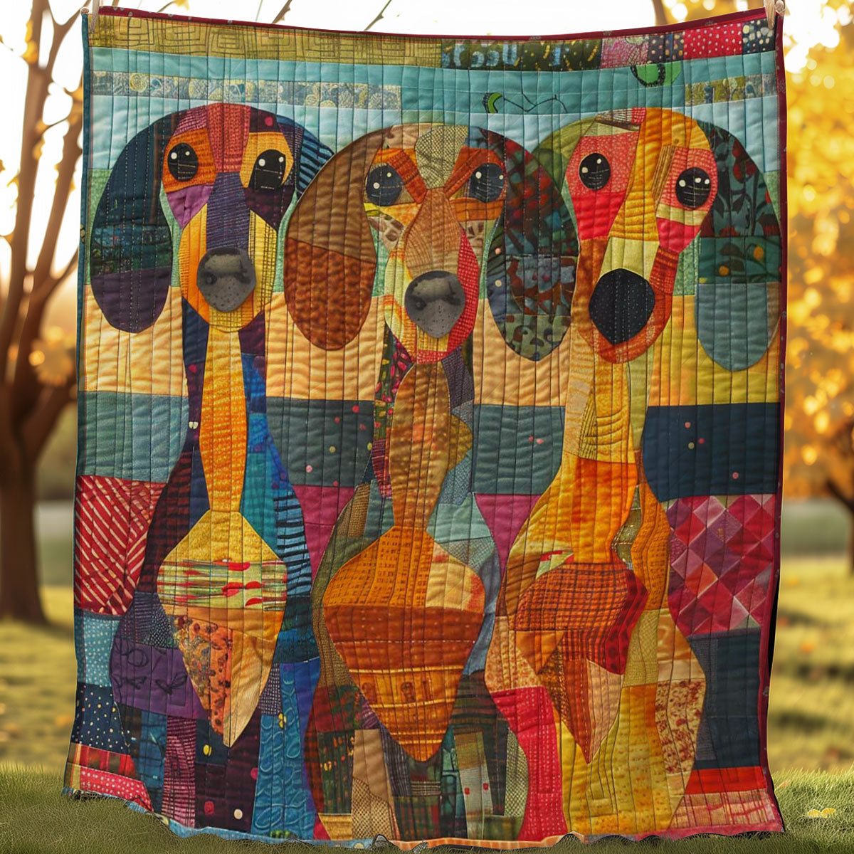 Dachshund Buddy WN1508014CL Quilt