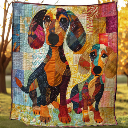 Dachshund Dandy WN1508015CL Quilt