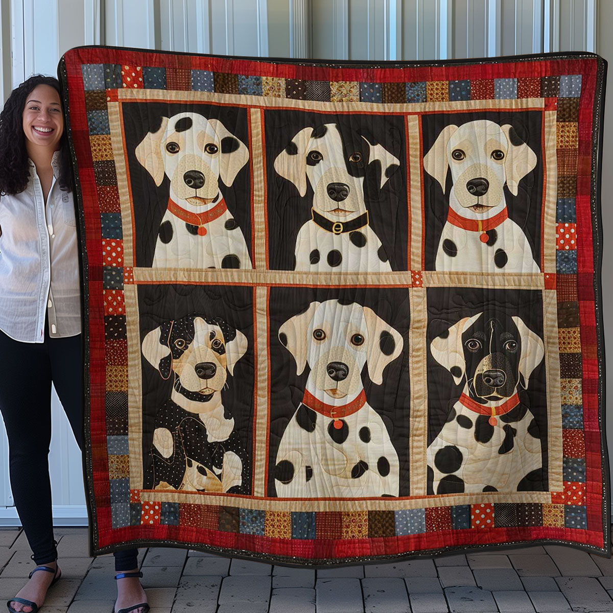 Dalmatian Dogs WN2907037CL Quilt