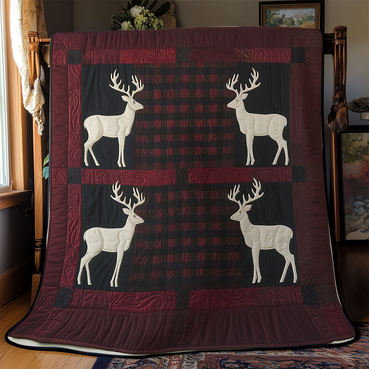 Delight Deer SR2108012CL Quilt