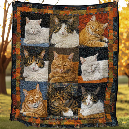 Delightful Cats WN1508087CL Quilt