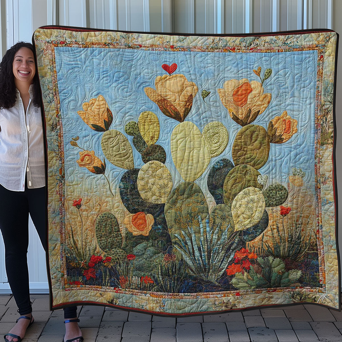 Desert Bloom WN0208015CL Quilt