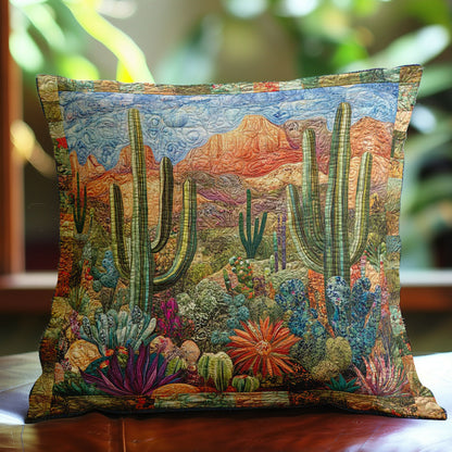 Desert Cactus WN0308035CL Quilt Pillow Case