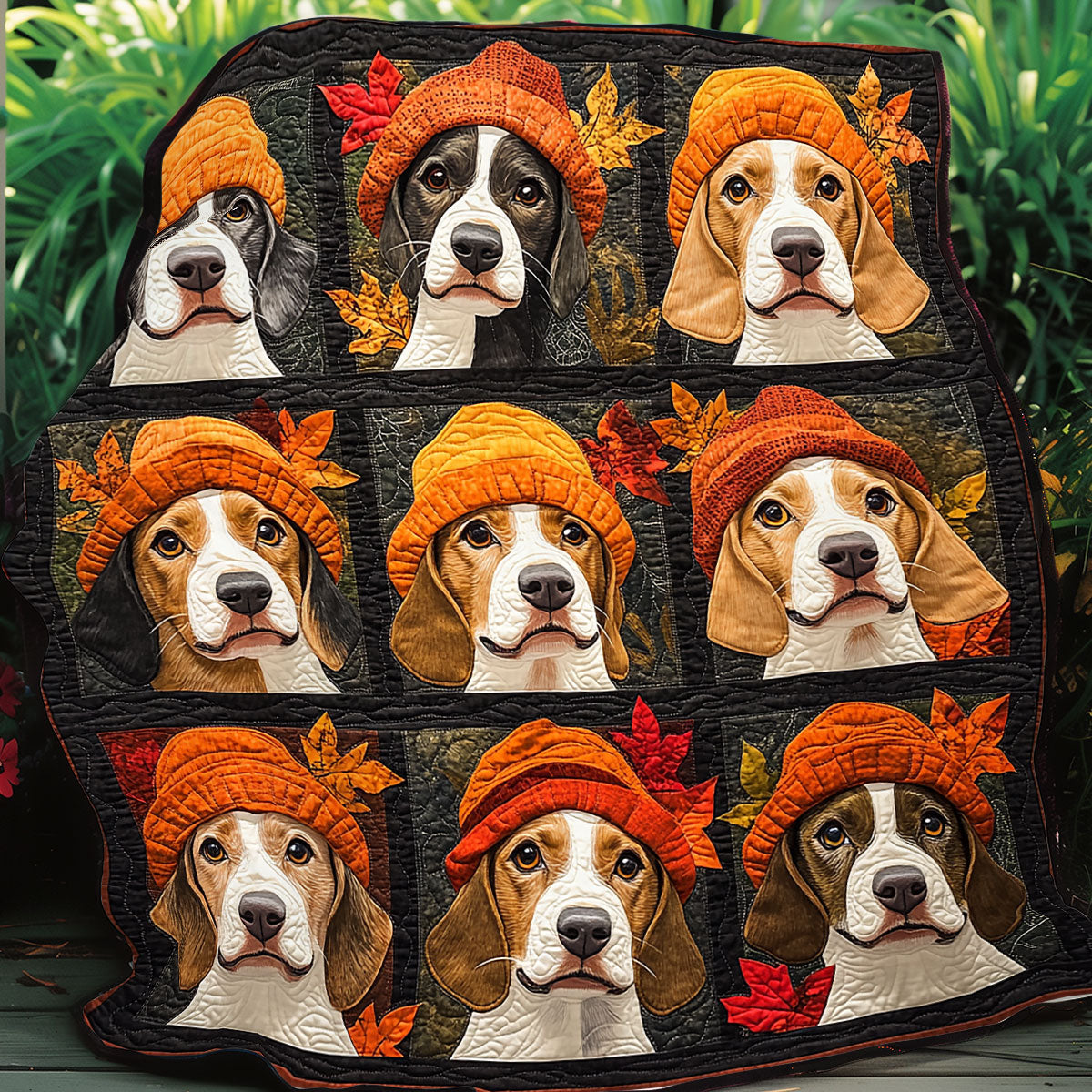 Sweet Beagle SR0808033CL Quilt