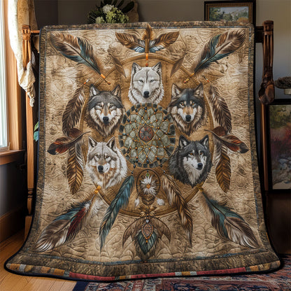 Dreamcatcher Wolf SR2608005CL Quilt