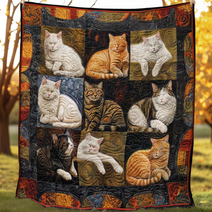 Dreamland Cats WN1508036CL Quilt