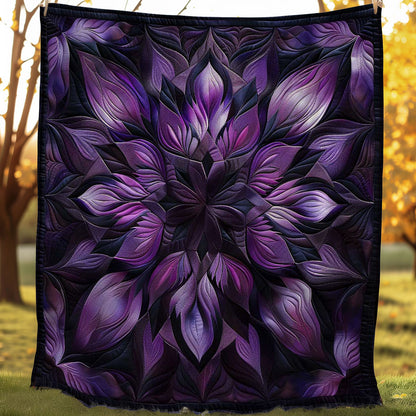 Dreamy Purple Flower WN1508100CL Quilt