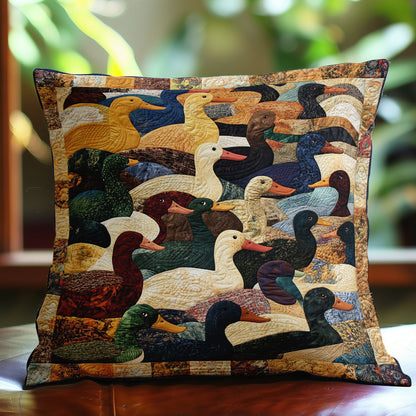 Ducks WN3107069CL Quilt Pillow Case
