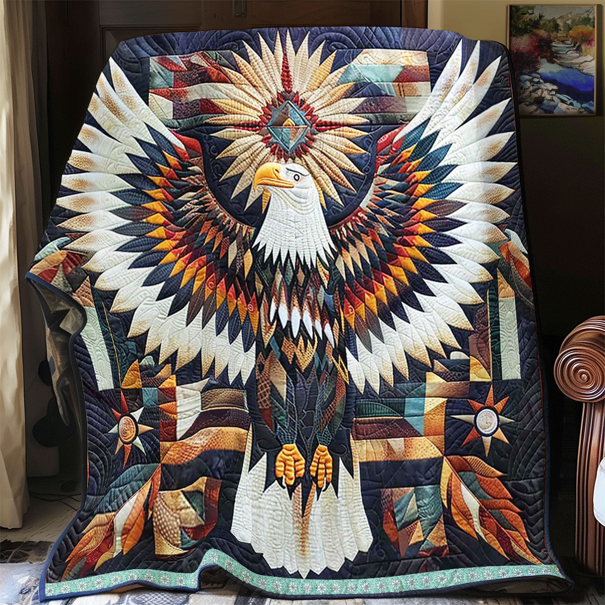 Eagle Native American WN1609052CL Quilt