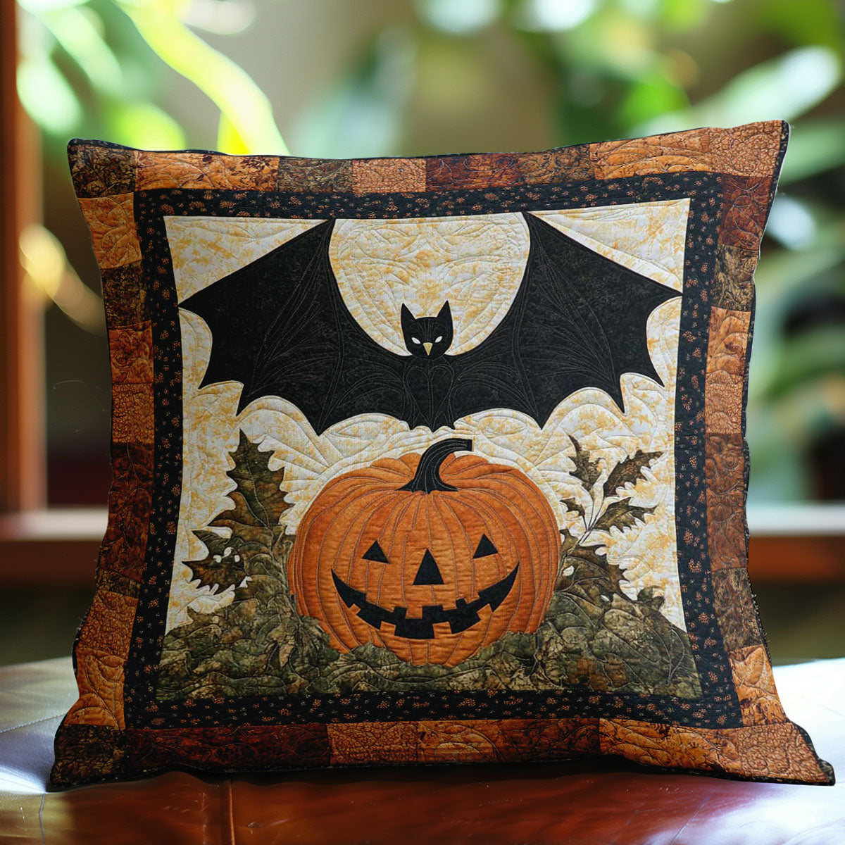 Eerie Bat WN0308036CL Quilt Pillow Case