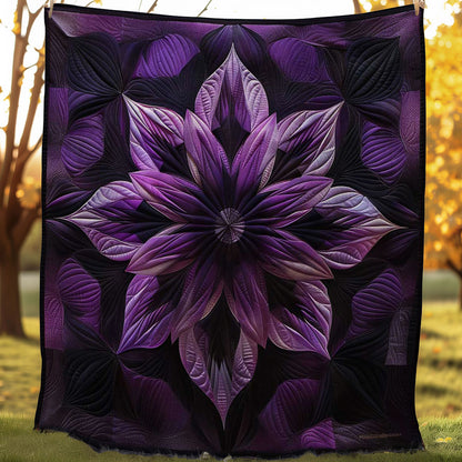 Elegant Purple Flower WN1508049CL Quilt