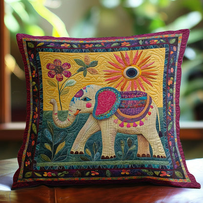 Elephant Harmony WN0108006CL Quilt Pillow Case