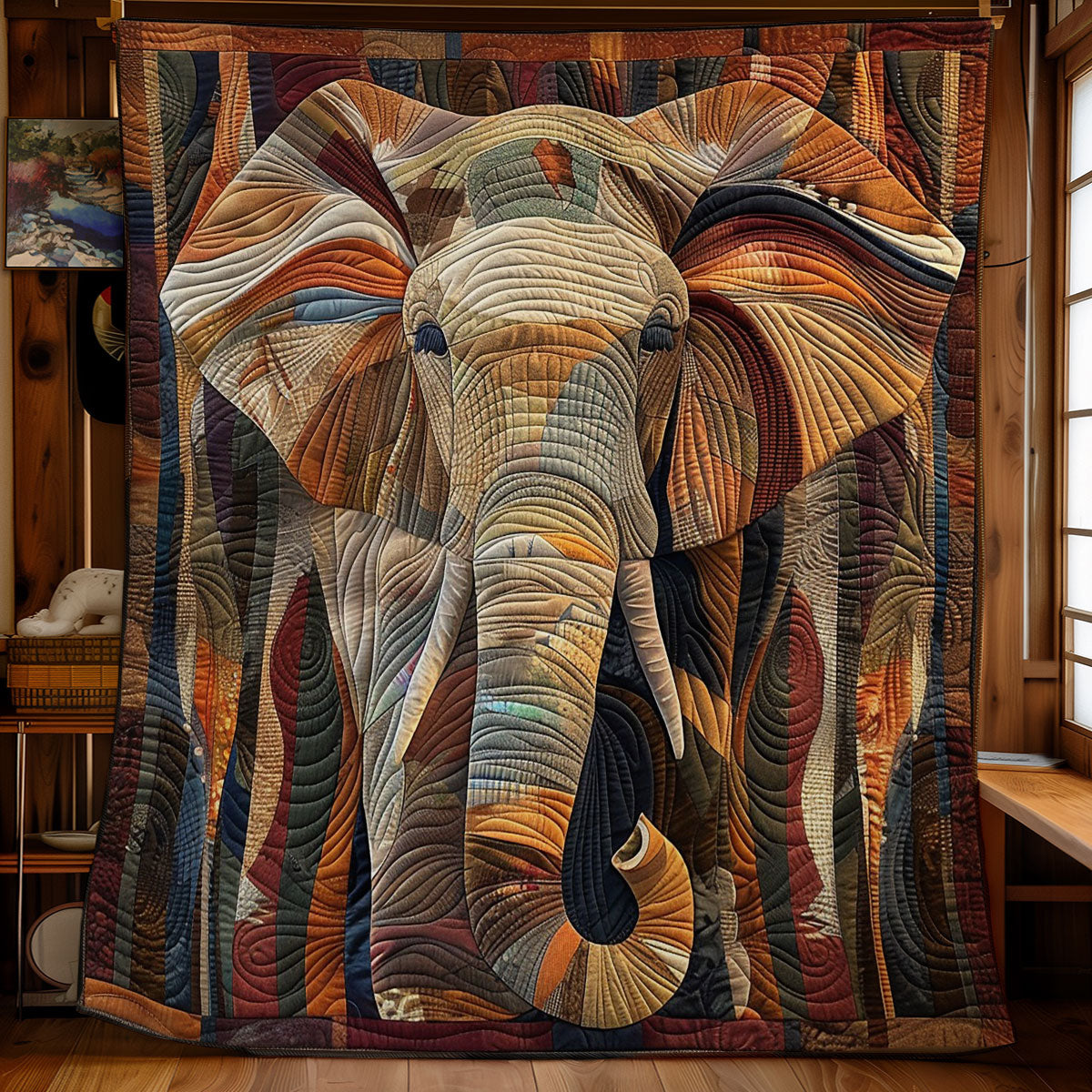 Unity Elephant WN0801097CL Quilt main image 0