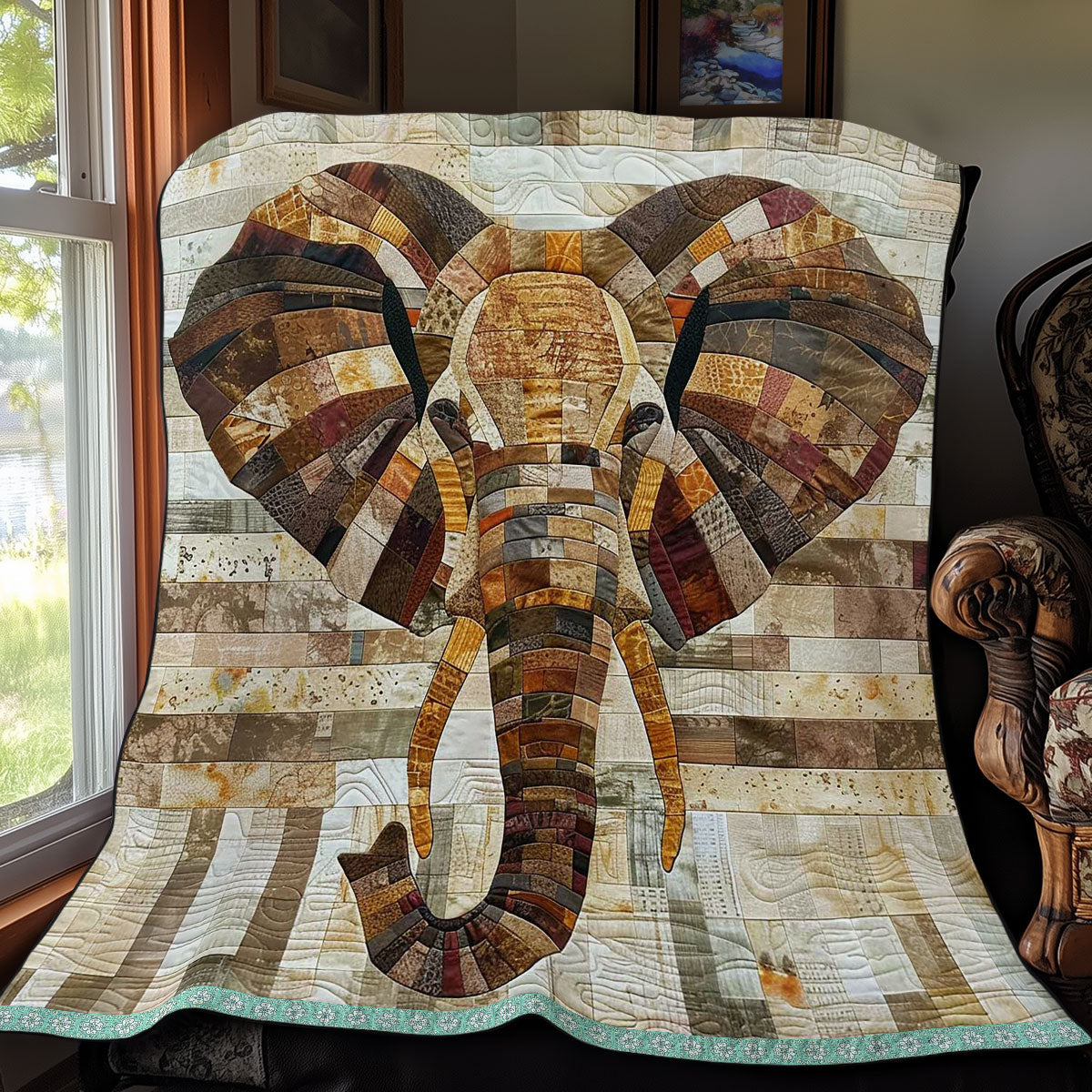 Elephant's Roots WN2908042CL Quilt