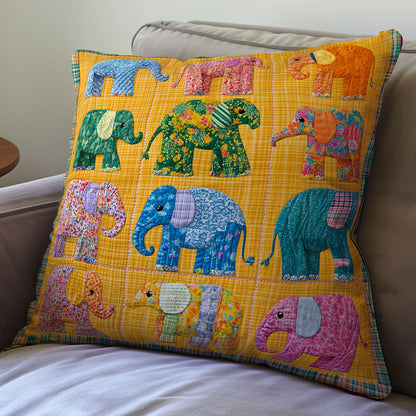 Elephants WM0508130CL Quilt Pillow Case