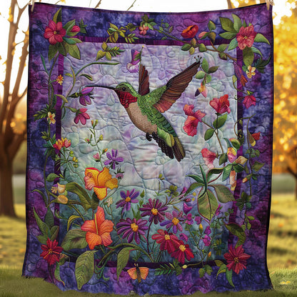 Enchanted Hummingbird WN0908128CL Quilt