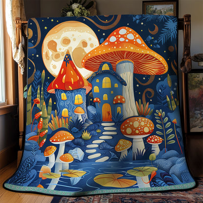 Enchanted Mushroom Haven WN0909102CL Quilt