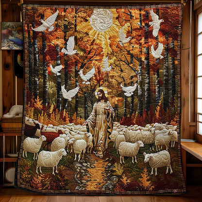 Fairy Light Jesus WM2808064CL Quilt