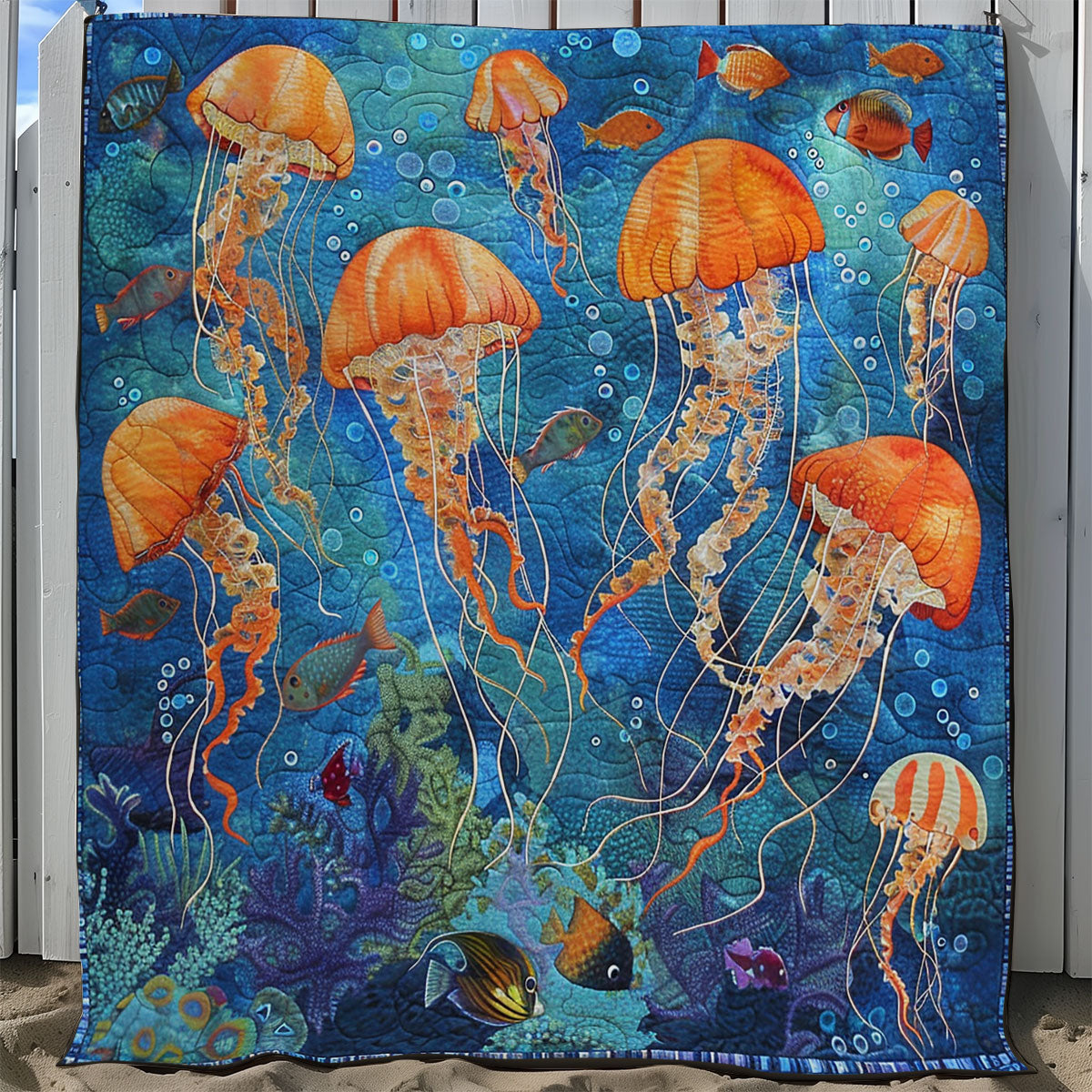 Family Jellyfish SR1908061CL Quilt