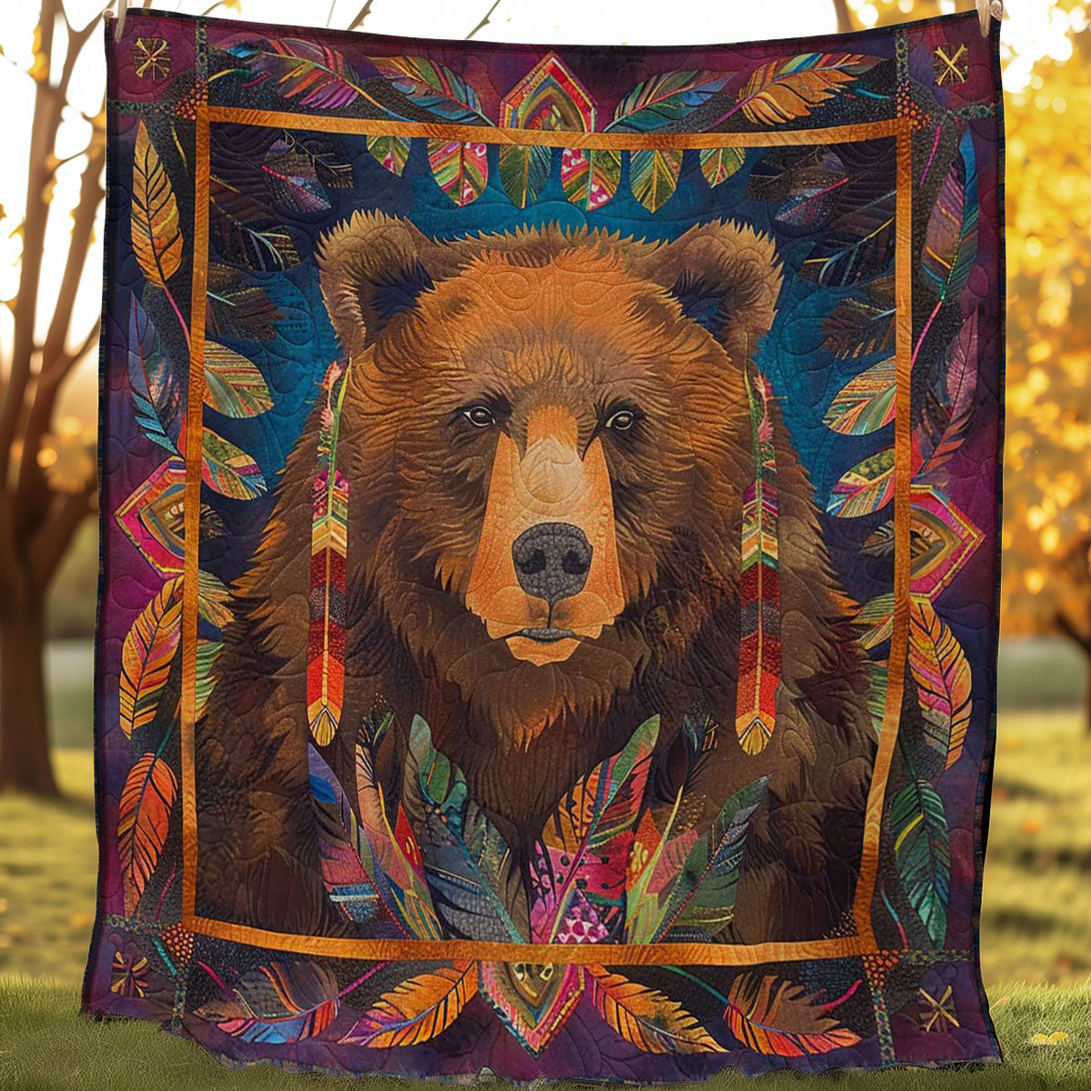 Feathers & Bear Haven WN1408049CL Quilt