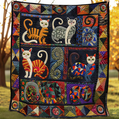 Feline Chuckles WN0908073CL Quilt