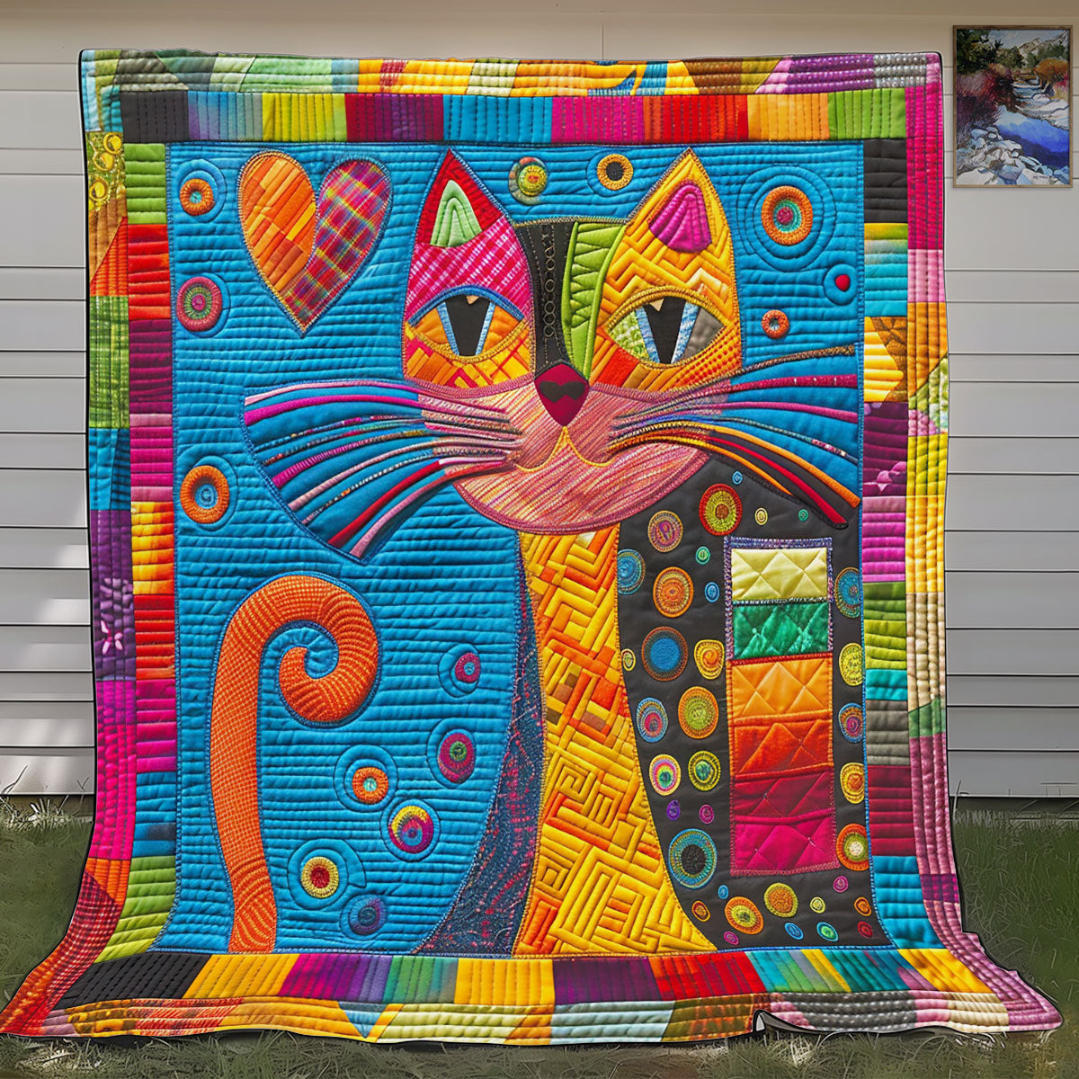 Feline Fables SR1308015CL Quilt