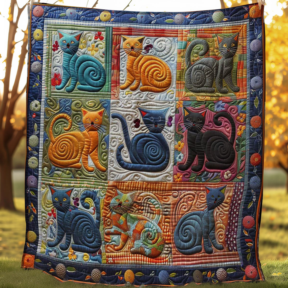 Feline Follies Comforter WN0908065CL Quilt