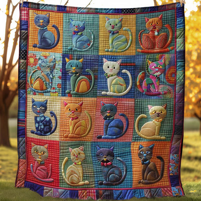 Feline Fun Fest WN0908067CL Quilt