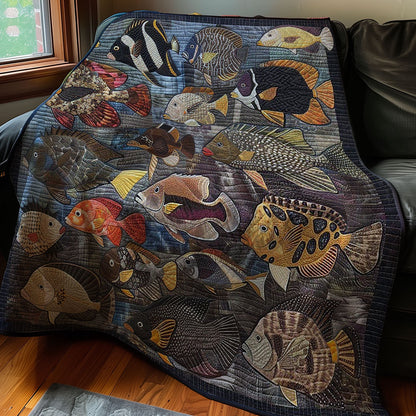 Fishes WM2907001CL Quilt