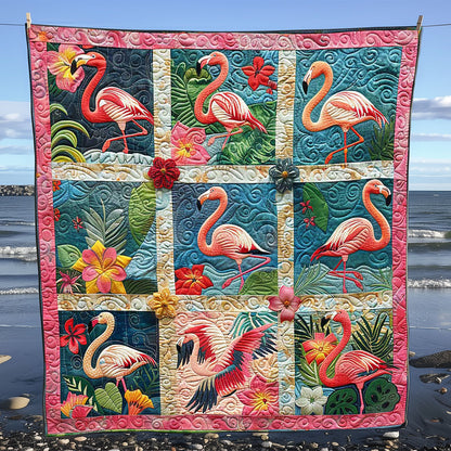 Flamingo Shore Comfort WN0808152CL Quilt