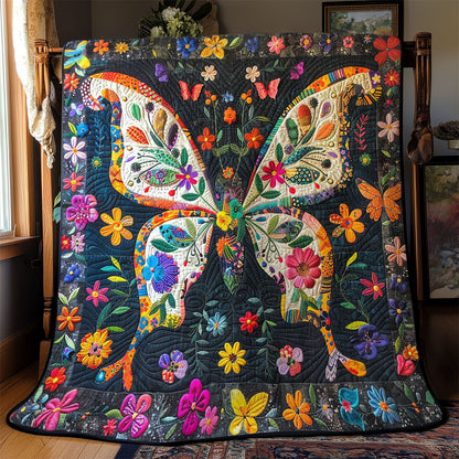 Floral Butterfly SR2108022CL Quilt