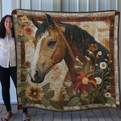 Floral Stallion WN3007029CL Quilt