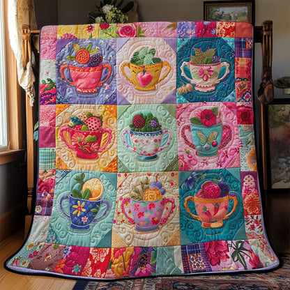 Floral Teacup SR2608024CL Quilt