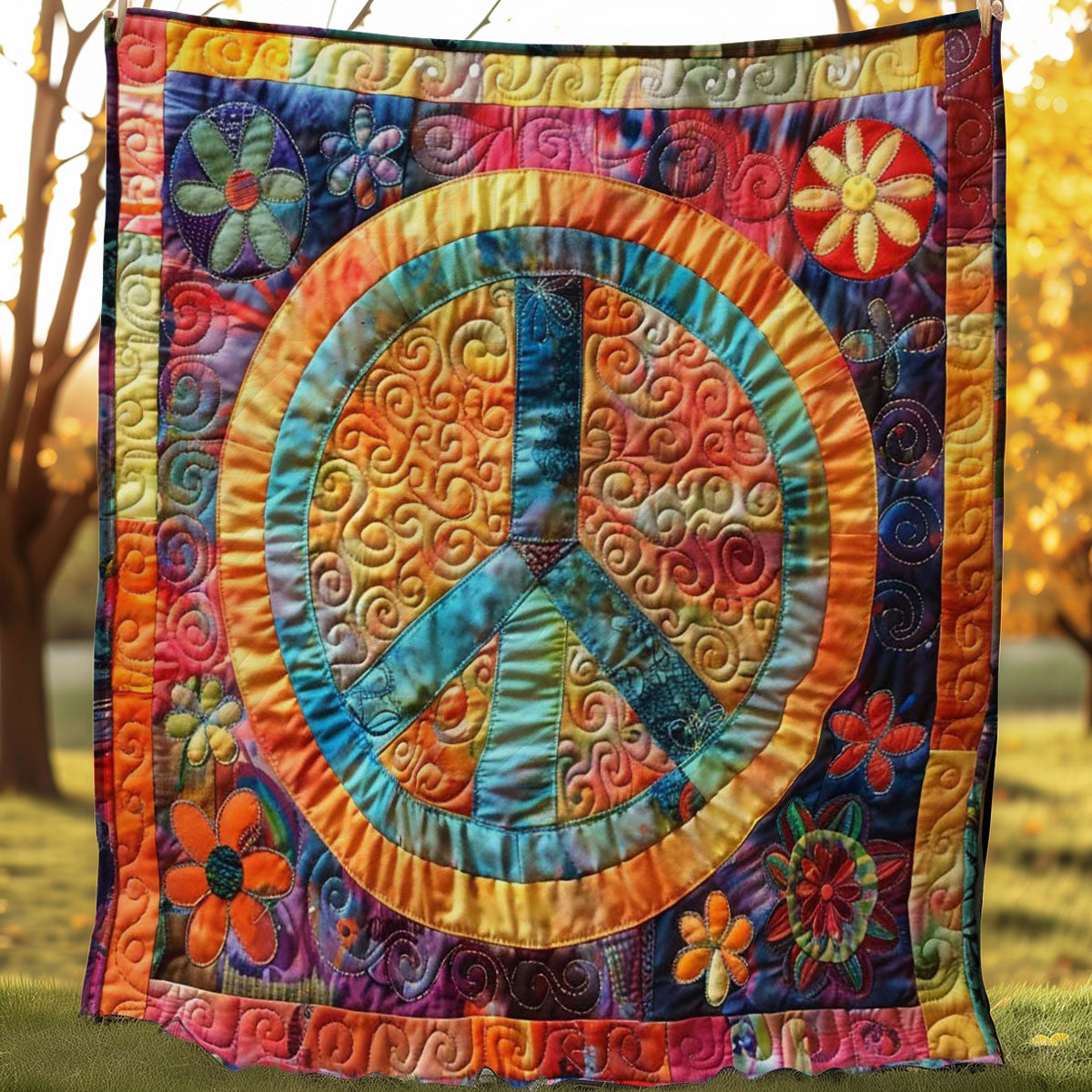Flower Peace Comforter WN2108039CL Quilt