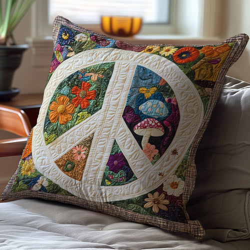 Flowers Hippie WM0308102CL Quilt Pillow Case