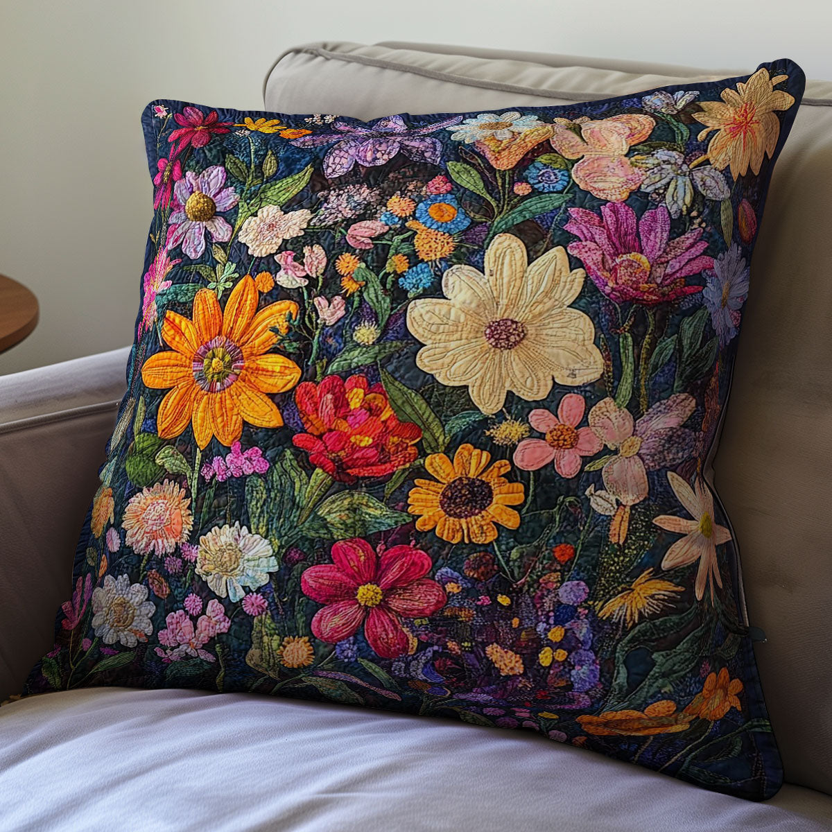 Flowers WM0208155CL Quilt Pillow Case