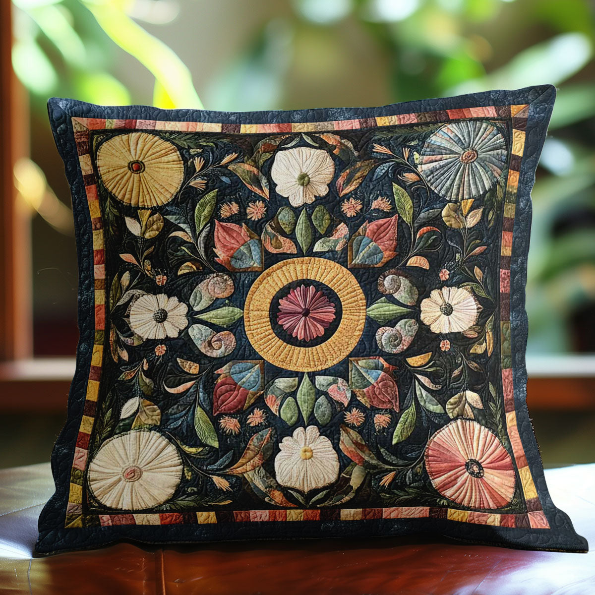 Flowers WN0308038CL Quilt Pillow Case