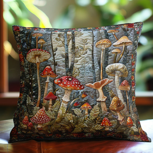 Forest Mushroom WN3007065CL Quilt Pillow Case