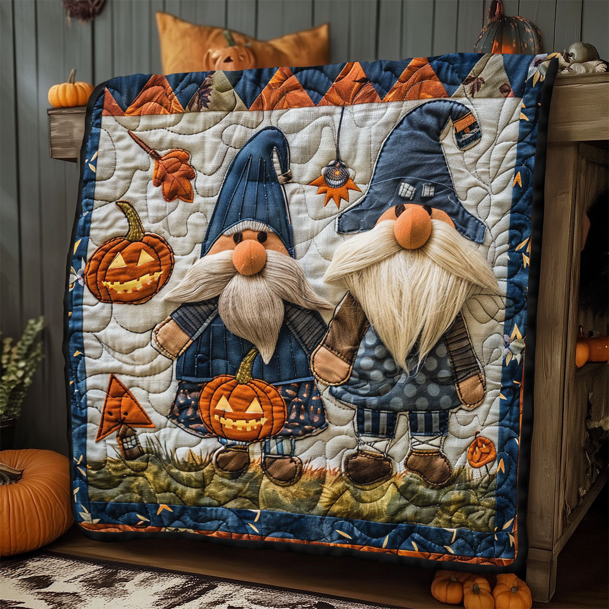 Friend Gnomes SR2008050CL Quilt