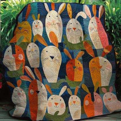 Funny Rabbits WM3007001CL Quilt