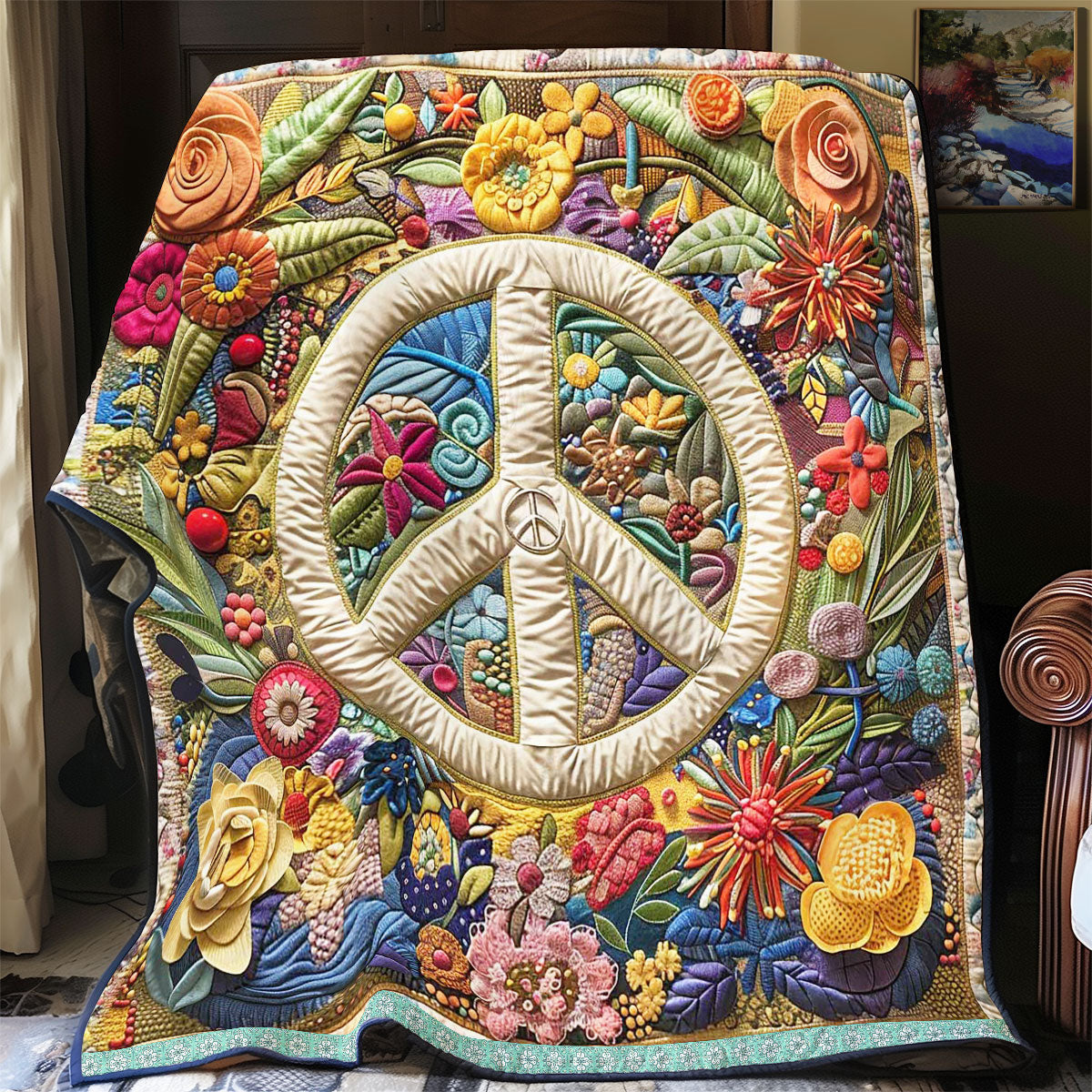 Garden Of Peace WN1609035CL Quilt