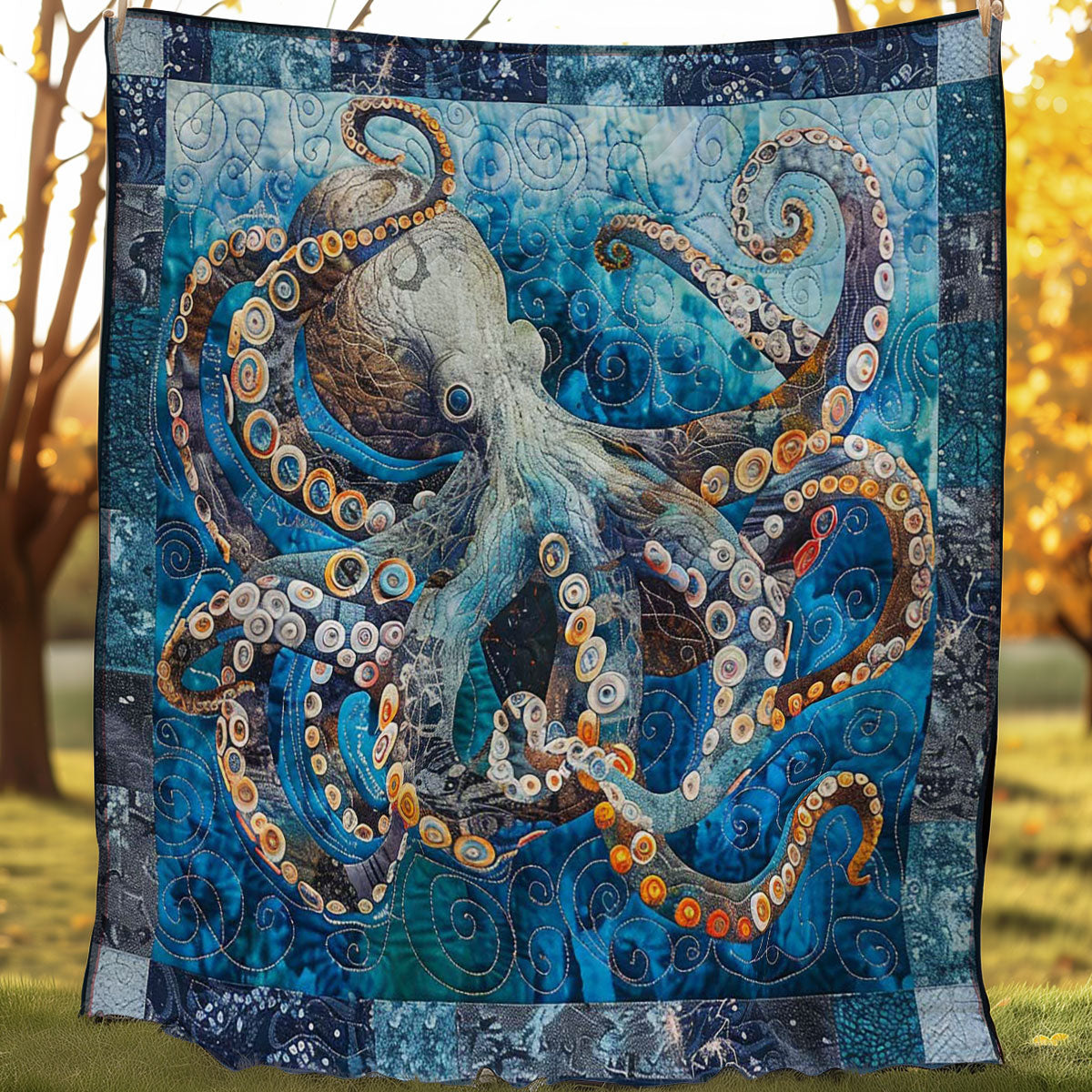 Gentle Octopus WN1508010CL Quilt