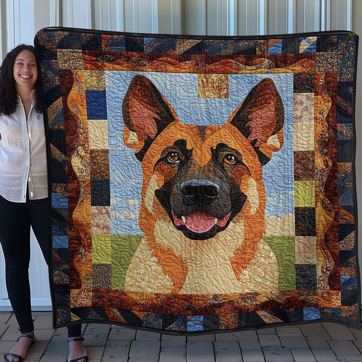 German Shepherds Haven WN0608018CL Quilt