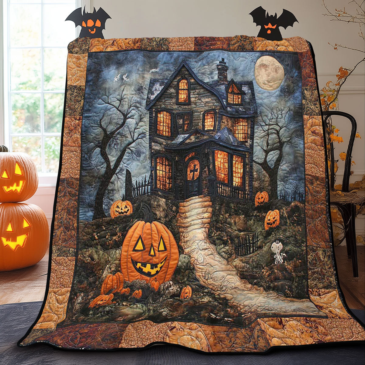 Ghastly House WN0308011CL Quilt